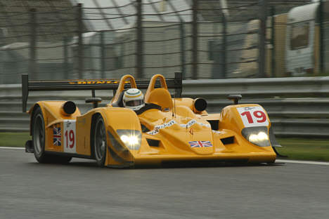 Chamberlain Synergy LMP1 Lola, in action.